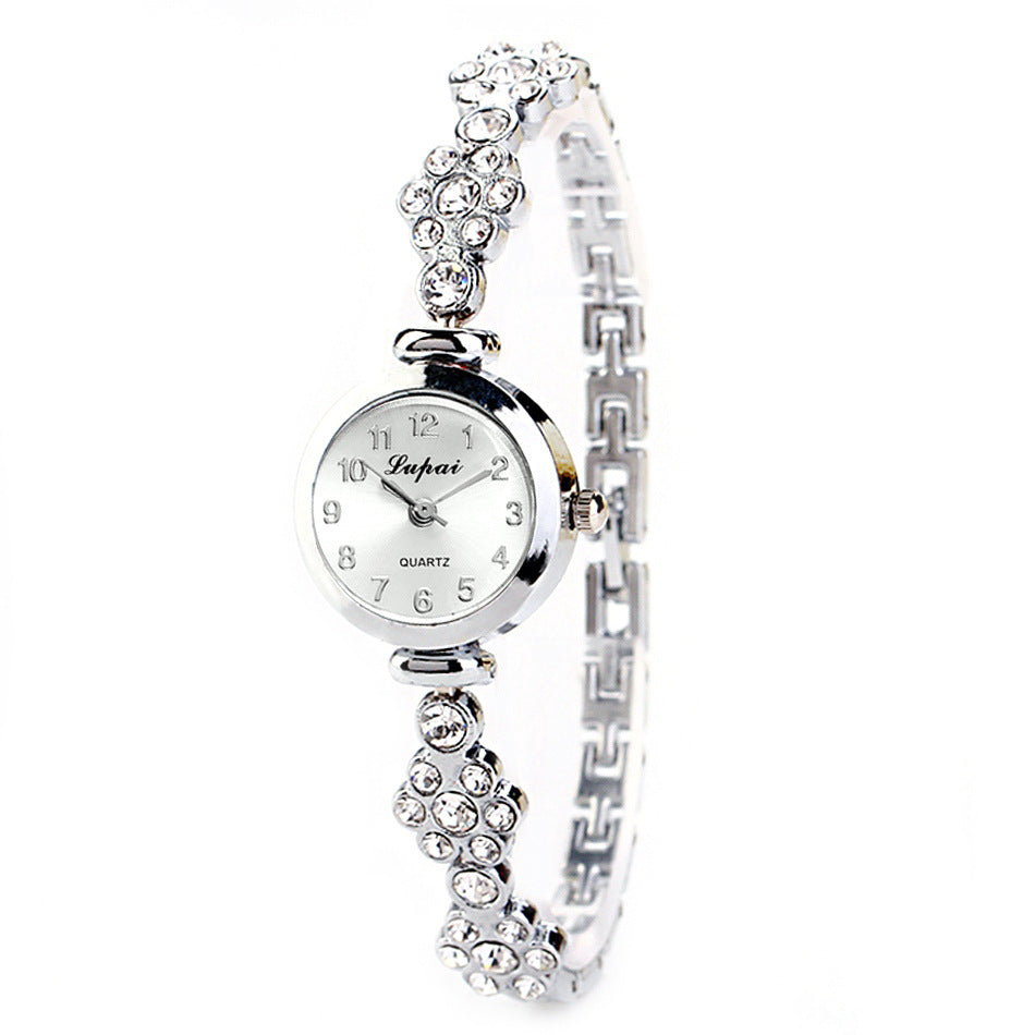 Women's Floral Wristwatch | Elegant Fashion Bracelet Watch