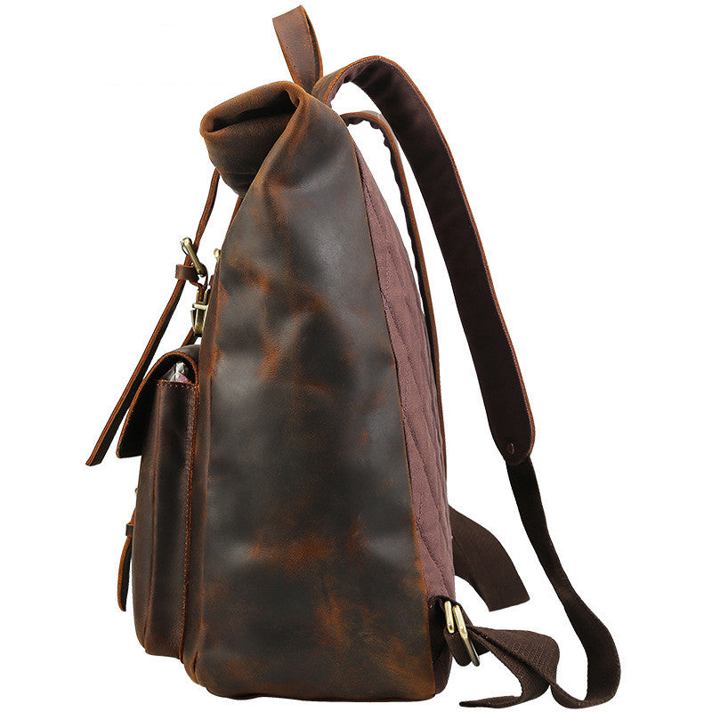 Leder Rucksack Herren | Vintage Crazy Horse Robust & Elegant