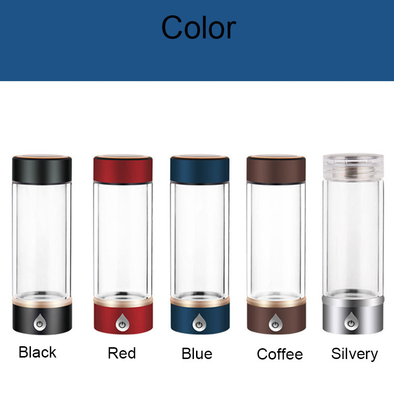 Water Ionizer Drinking Bottle Premium – Electric Smart Bottle