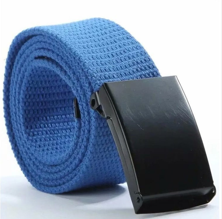 Canvas Belt colorful Unisex | Casual Fabric Belt adjustable