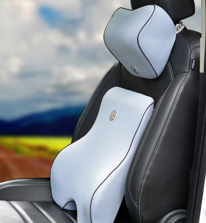 Car Lumbar Cushion Memory Foam Ergonomic Comfortable Back Support