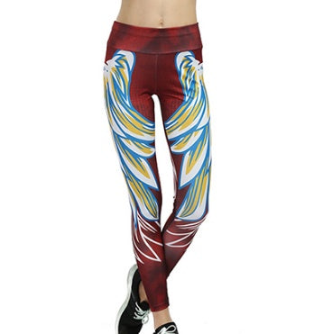 Women's Funny Sports Leggings | High Waist Fitness Pants