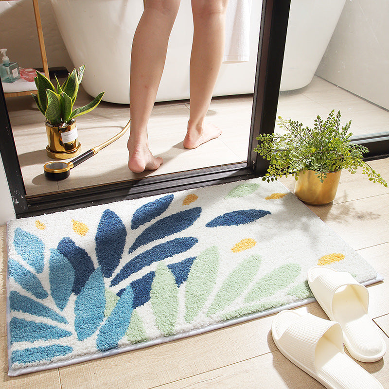 Non-slip bath mat | absorbent | soft modern bath rug
