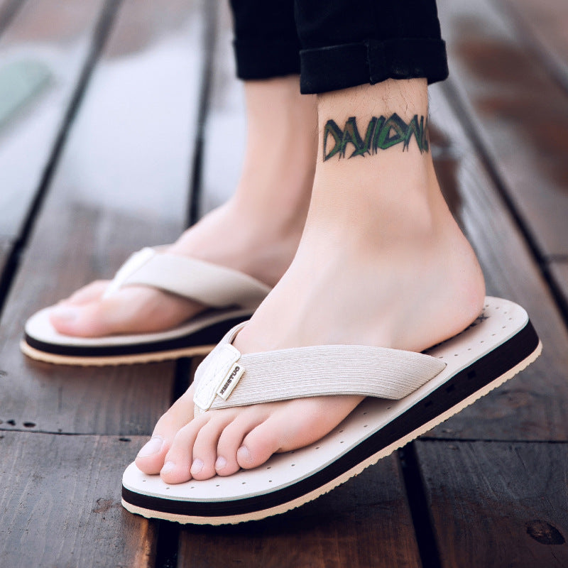 Men's Flip-Flops Herringbone | Non-slip Summer Slippers