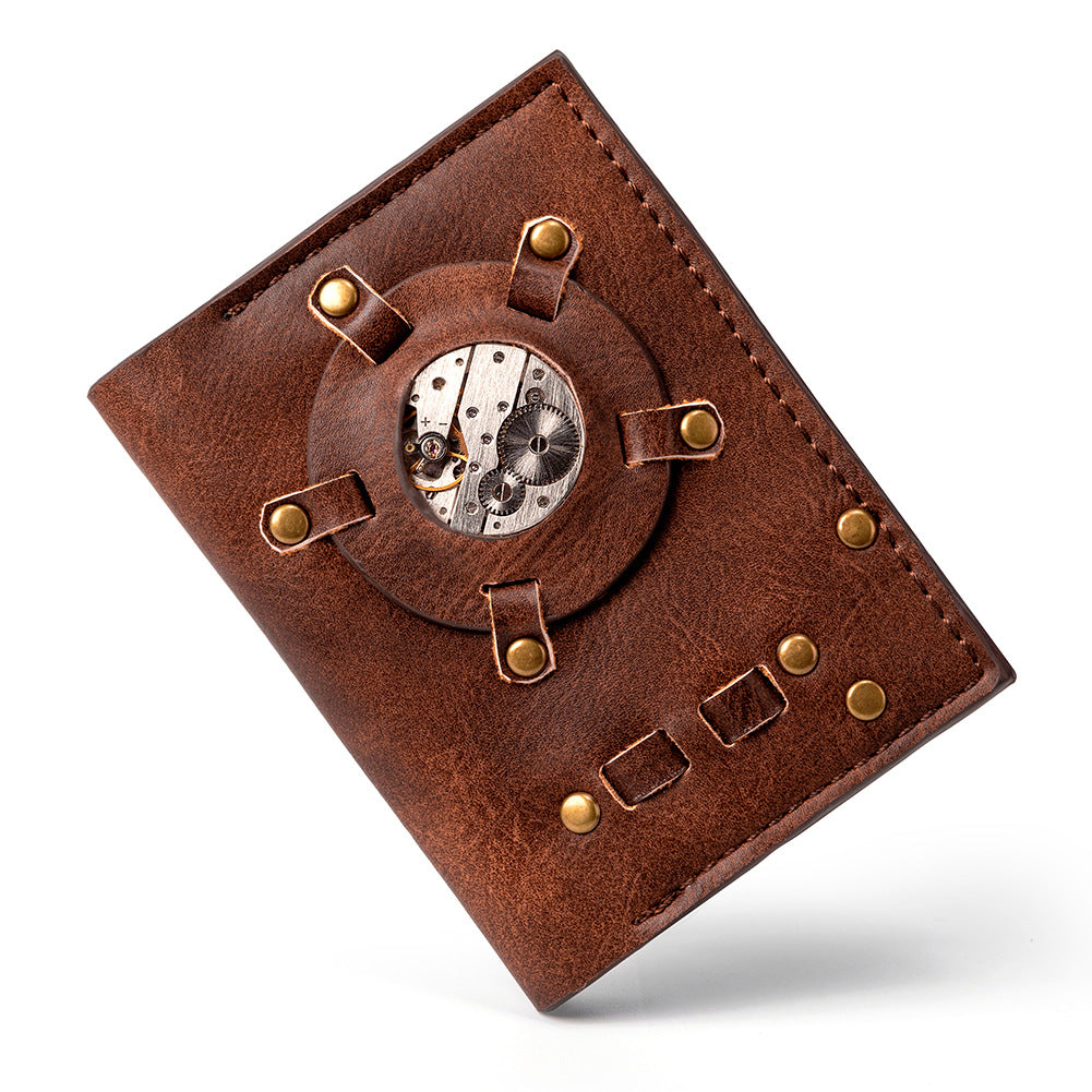 Steampunk Women's Wallet | Long Vintage Wallet