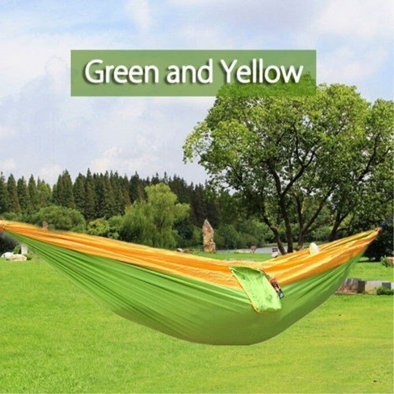 Ultralight Double Camping Hammock made from Parachute Nylon | Portable & Durable Outdoor