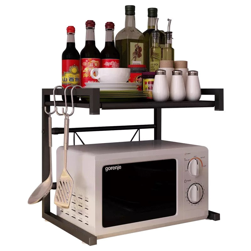 Microwave Shelf Pull-Out | Kitchen Organizer Space-Saving