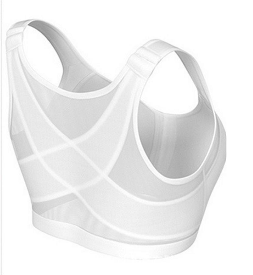 Plus Size Sports Bra without Underwire | Front Closure Comfort Bra