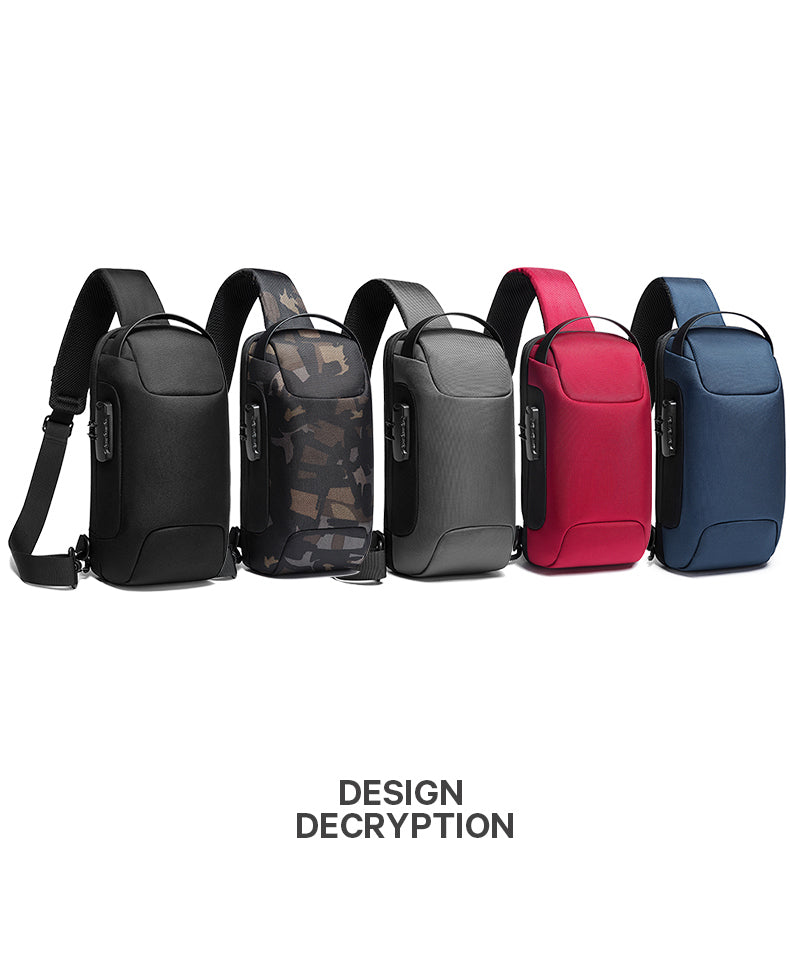 Men's Business Messenger Bag Waterproof | Shoulder Bag