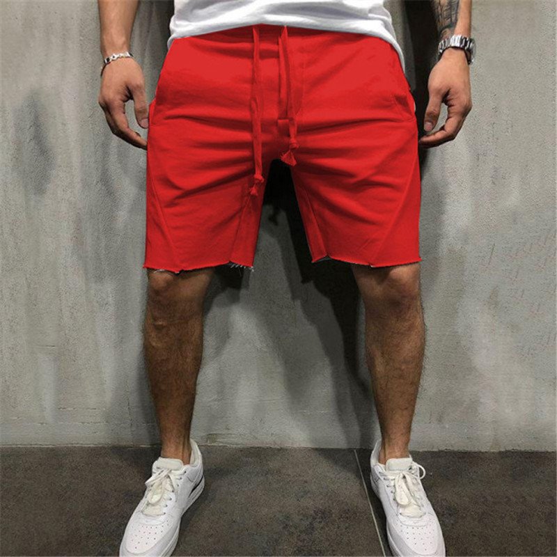 Men's Grey Gym Shorts – Athletic Summer Fitness Shorts