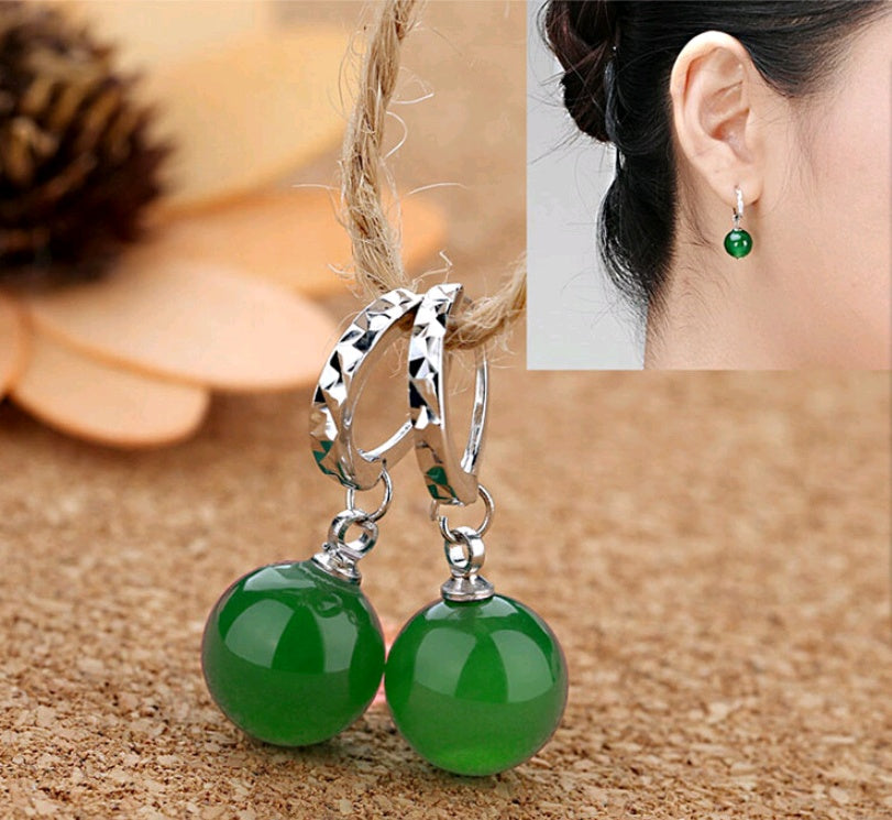 Elegante Achat-Ohrstecker – Stilvolle Naturstein Ohrringe für Damen