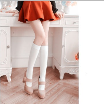 Damen Overknee Stretch Socken – Lange High Socks Elegant Fit