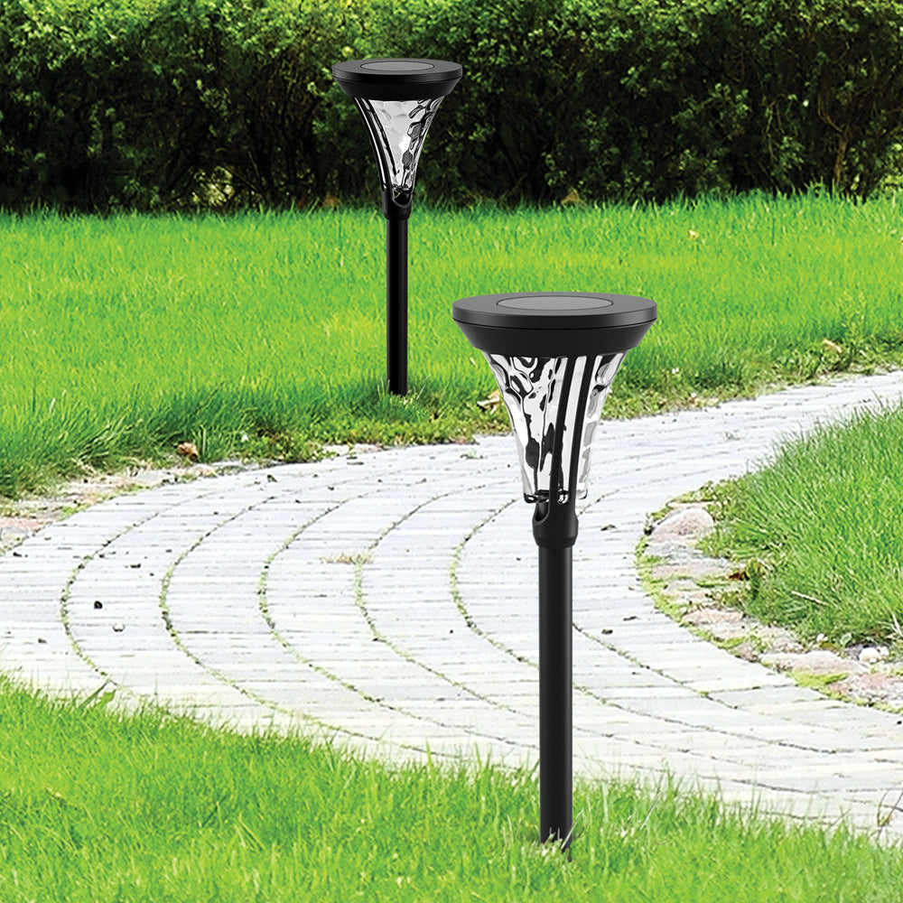 LED Solar Gartenlampe – Elegante Außenbeleuchtung für Garten & Villa