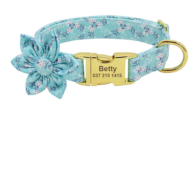 Personalized Dog Collar | Nylon Engraving ID Design Durable