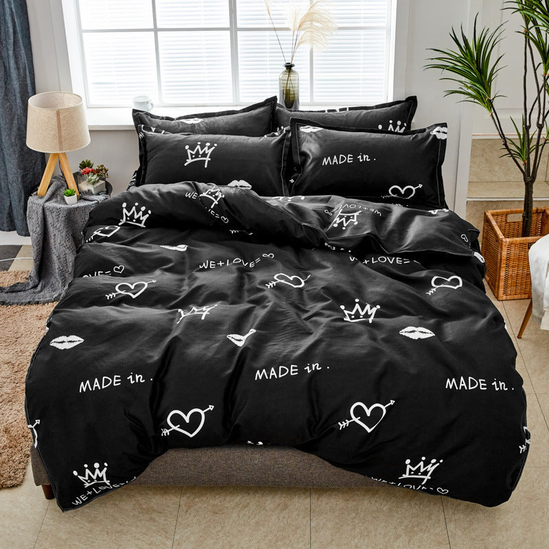 Aloe Cotton Bedding 4-piece | soft skin-friendly breathable
