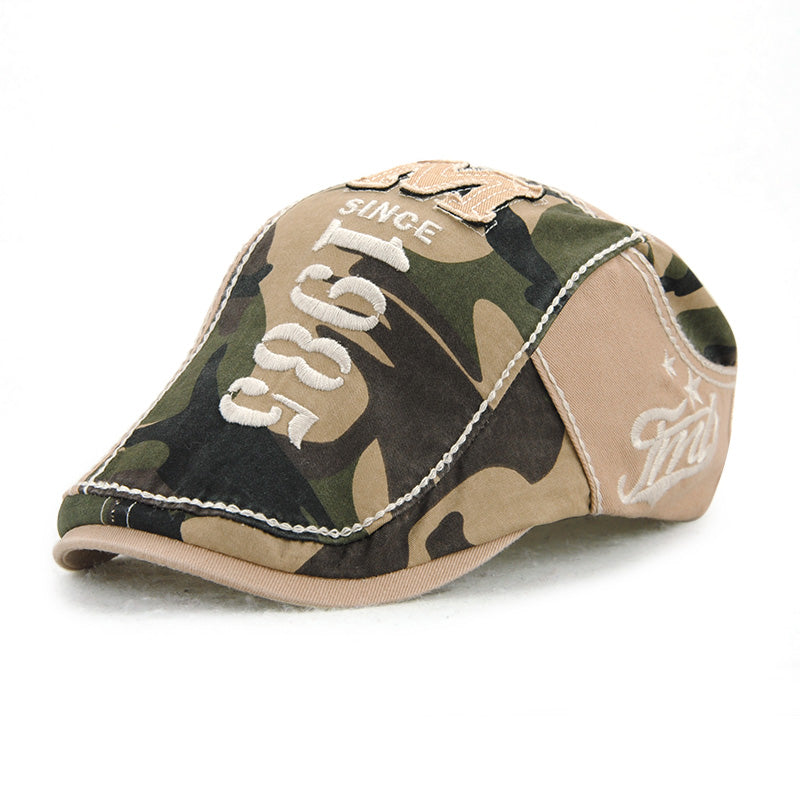 Men's Beret with Visor | Retro Casual Artist Style