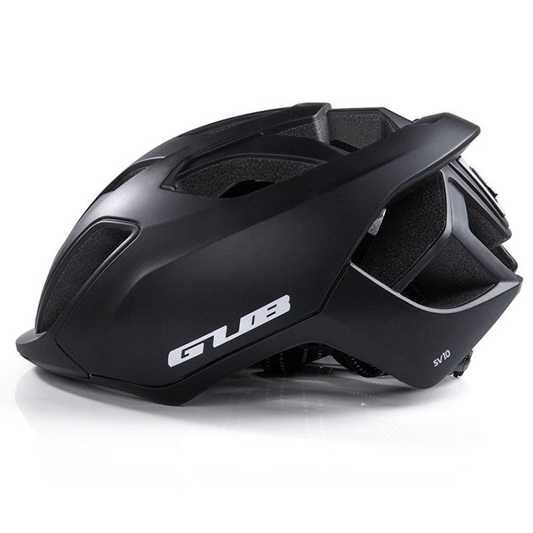 Fahrradhelm mit LED Rücklicht USB | Leichter In-Mold Helm für MTB & Rennrad