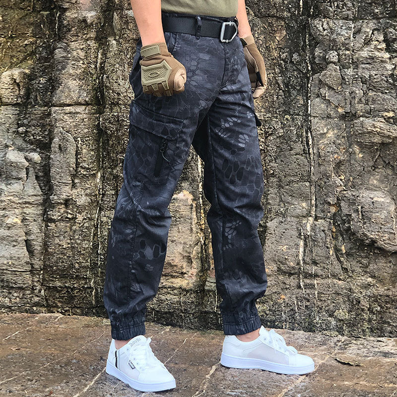 Men's Camouflage Leggings | Slim Fit Sports Army Style