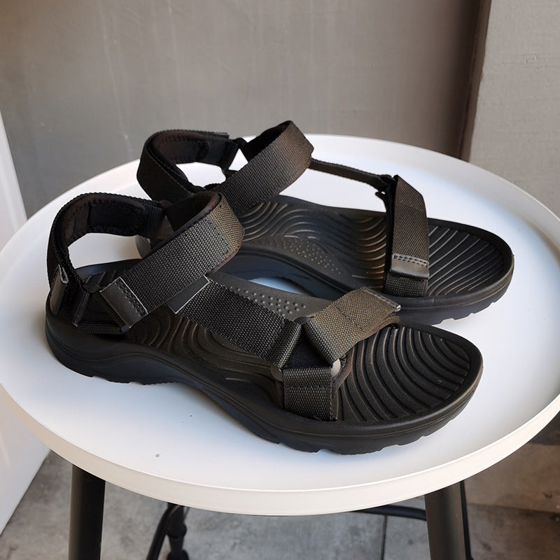 Men's Velcro Sandals Summer | Comfortable Non-Slip Casual Shoes