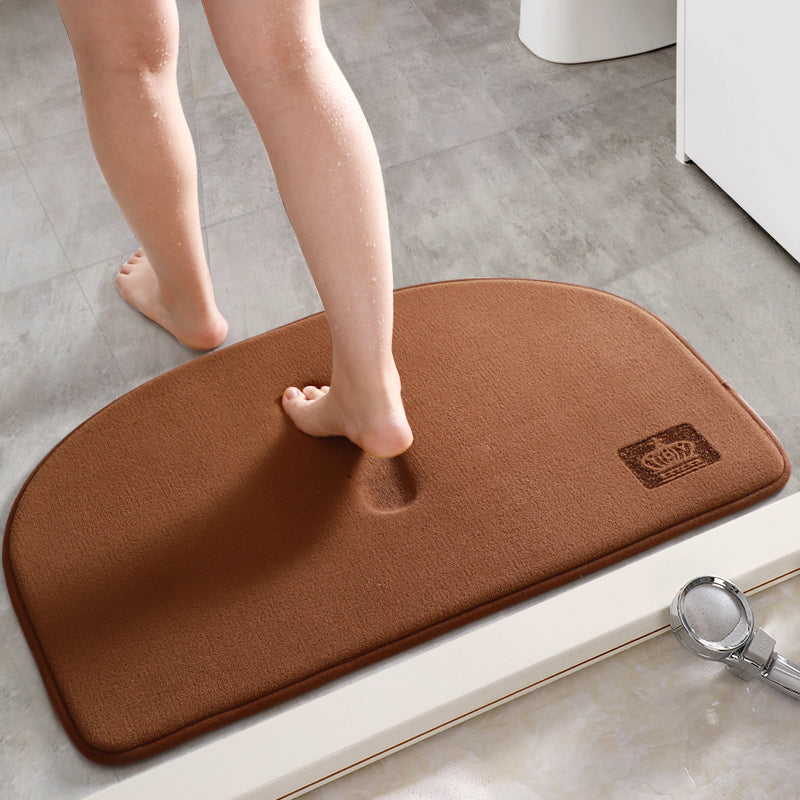 Badezimmermatte rutschfest | Schnelltrocknend WC Duschvorleger