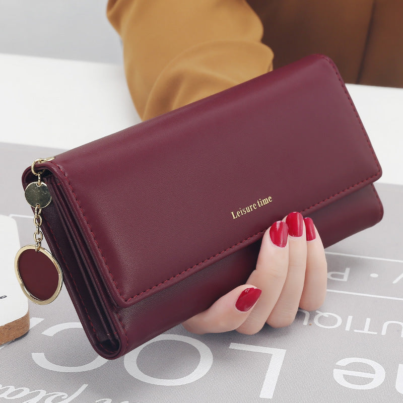 Mini Wallet for Women | Korean Style with Pendant Multifunctional