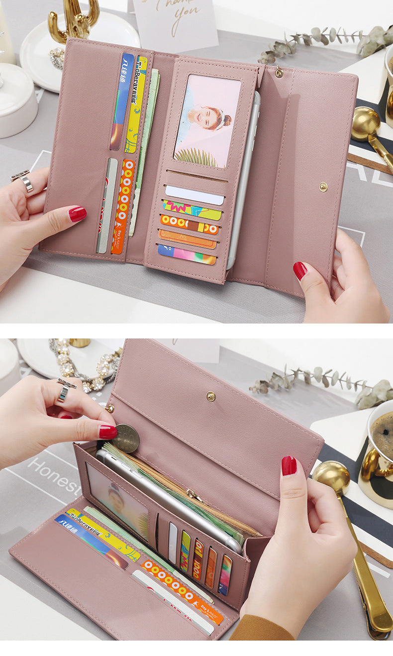 Mini Geldbörse Damen | Koreanischer Stil mit Anhänger Multifunktional