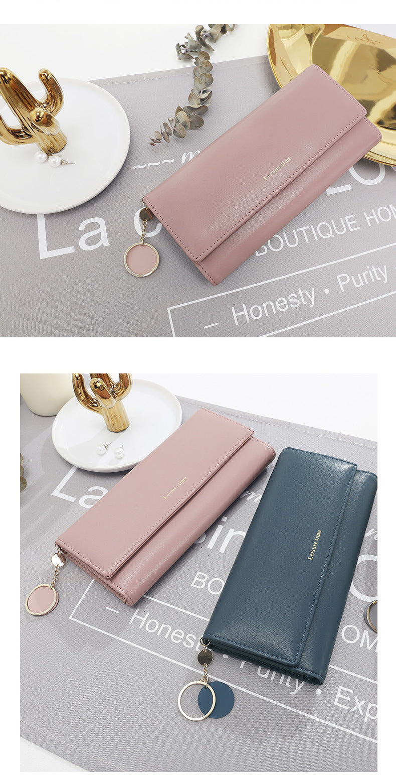 Mini Geldbörse Damen | Koreanischer Stil mit Anhänger Multifunktional