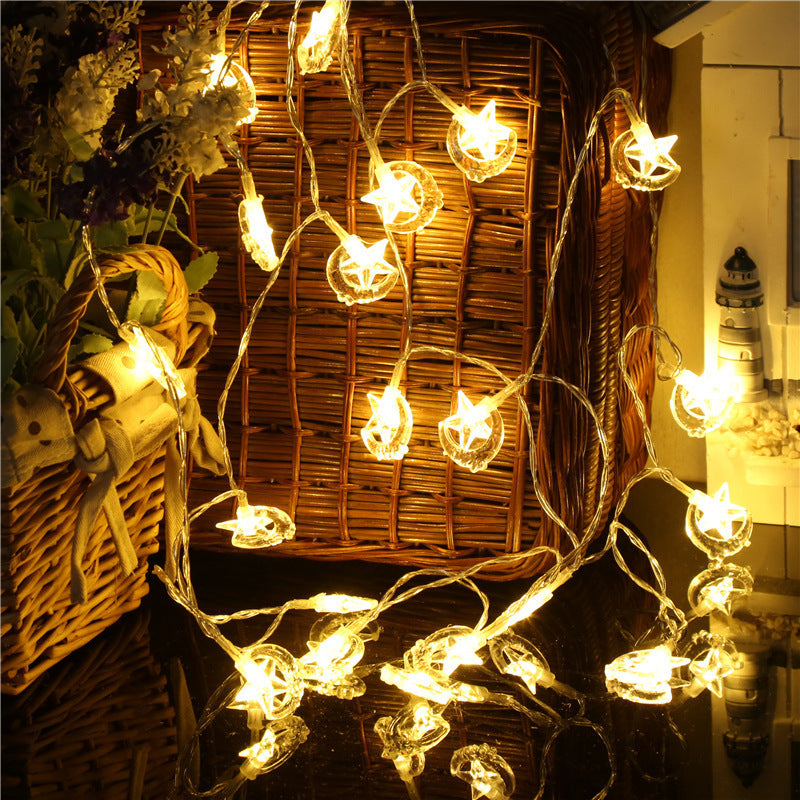 LED Weihnachtslichter für Garten – Batteriebetriebene Deko Lichterkette