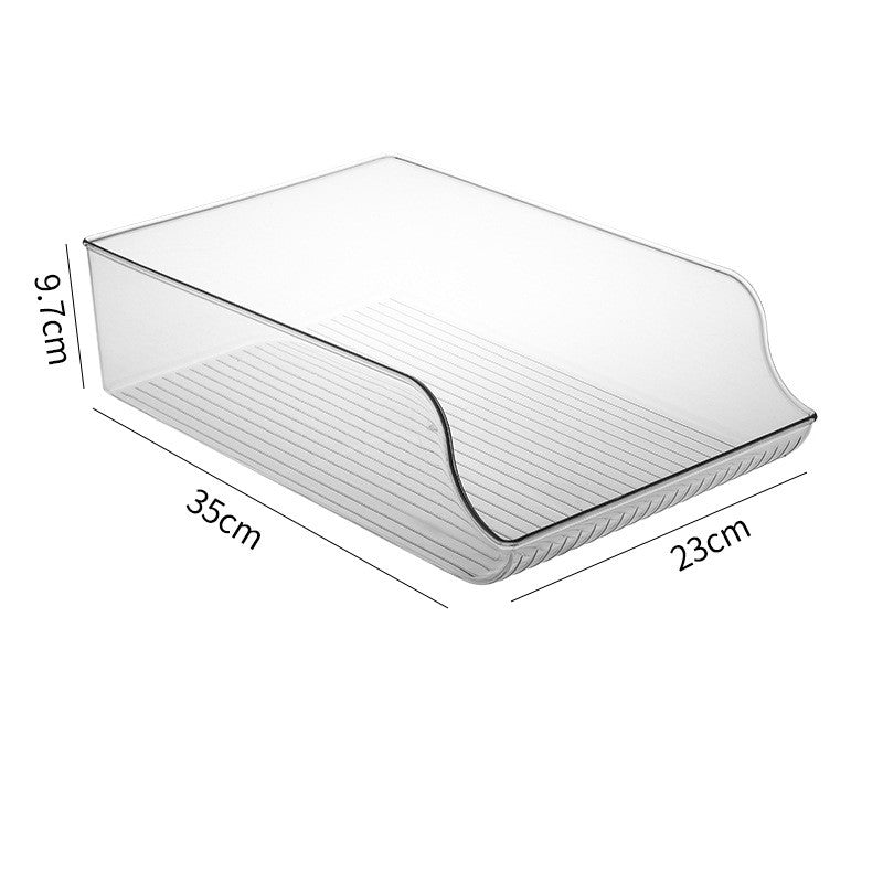 Clear Refrigerator Organizer Box | Stackable Fridge Box