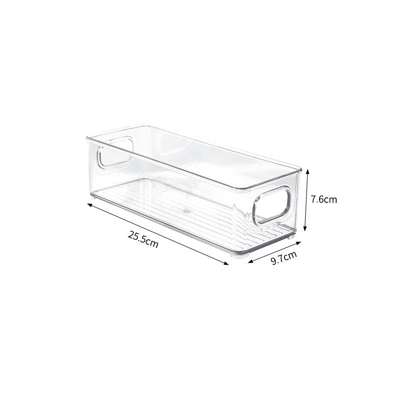 Clear Refrigerator Organizer Box | Stackable Fridge Box