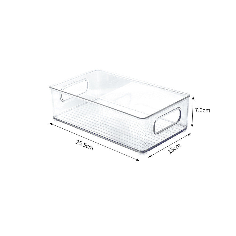 Clear Refrigerator Organizer Box | Stackable Fridge Box
