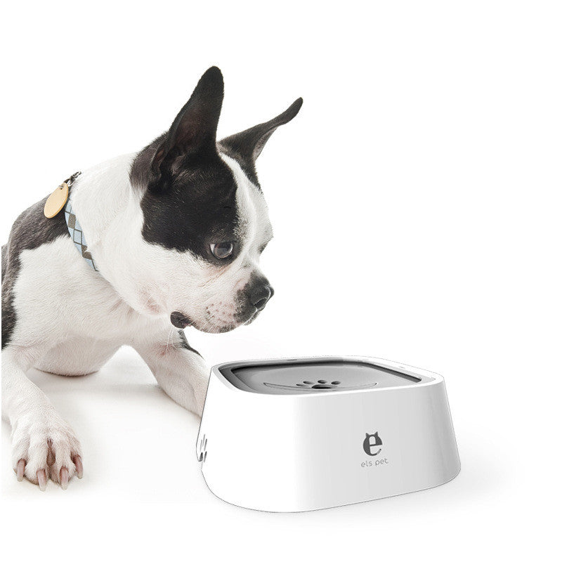 Pet Water Bowl for Dogs and Cats | Anti-Spill Slow Feeder 1.5L