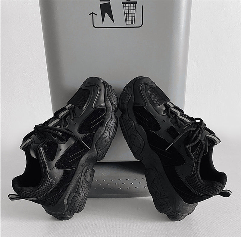 Unisex Chunky Sneaker Trendstyle – Fashionable Vulcanized Casual Shoes