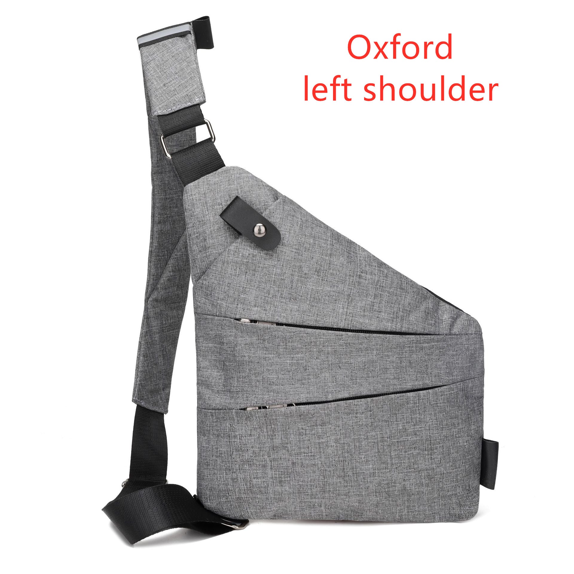 Digital Canvas Bag for Men - Canvas Chest Bag, Sling Bag, Crossbody Bag, Multifunctional Single Shoulder Anti-Theft Bag