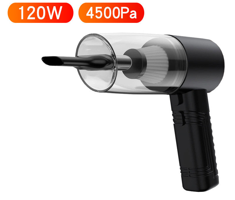 Mini Car Vacuum Cleaner Strong | Cordless Handheld Vacuum Cleaner 2-in-1
