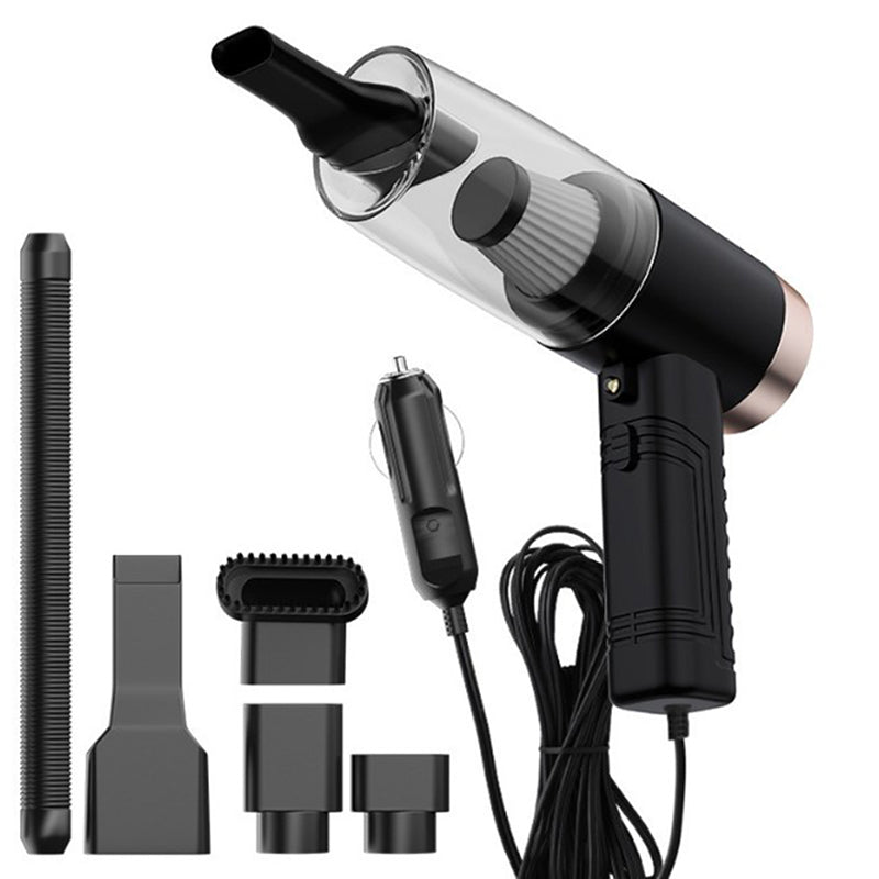 Mini Car Vacuum Cleaner Strong | Cordless Handheld Vacuum Cleaner 2-in-1