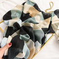 Women's Scarf Cotton Linen Warm Retro French Winter Elegant