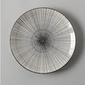 Japanische Keramik Teller groß | Flache Reisschalen modern