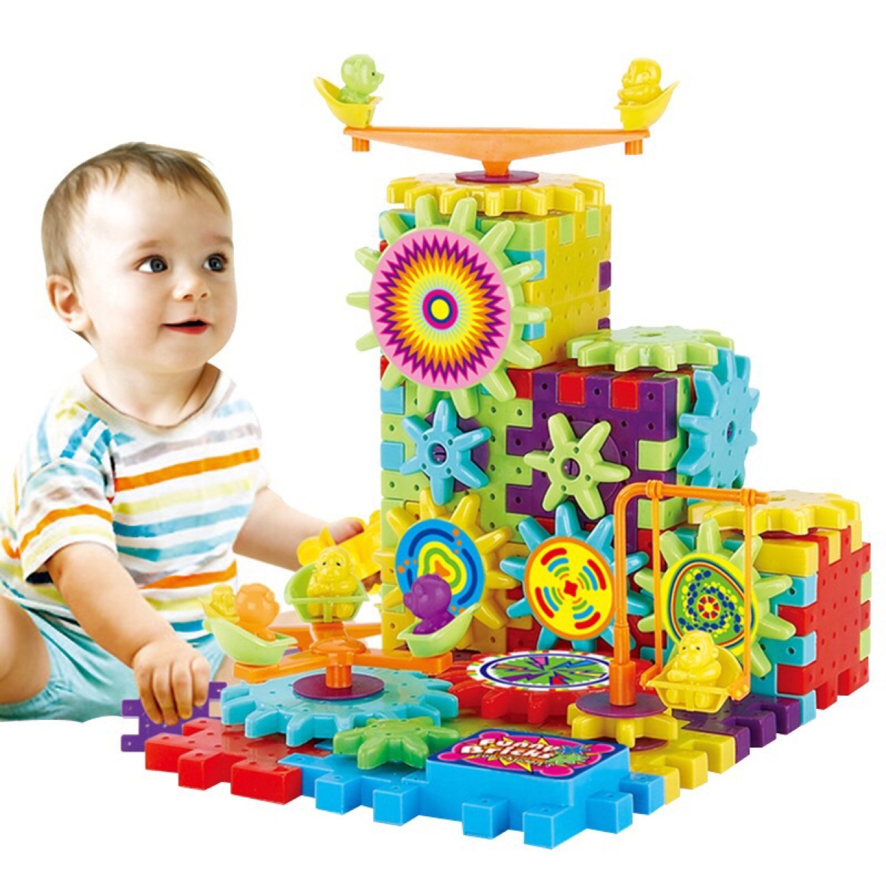 Electric Building Kit for Children | Gear 3D Learning Toy