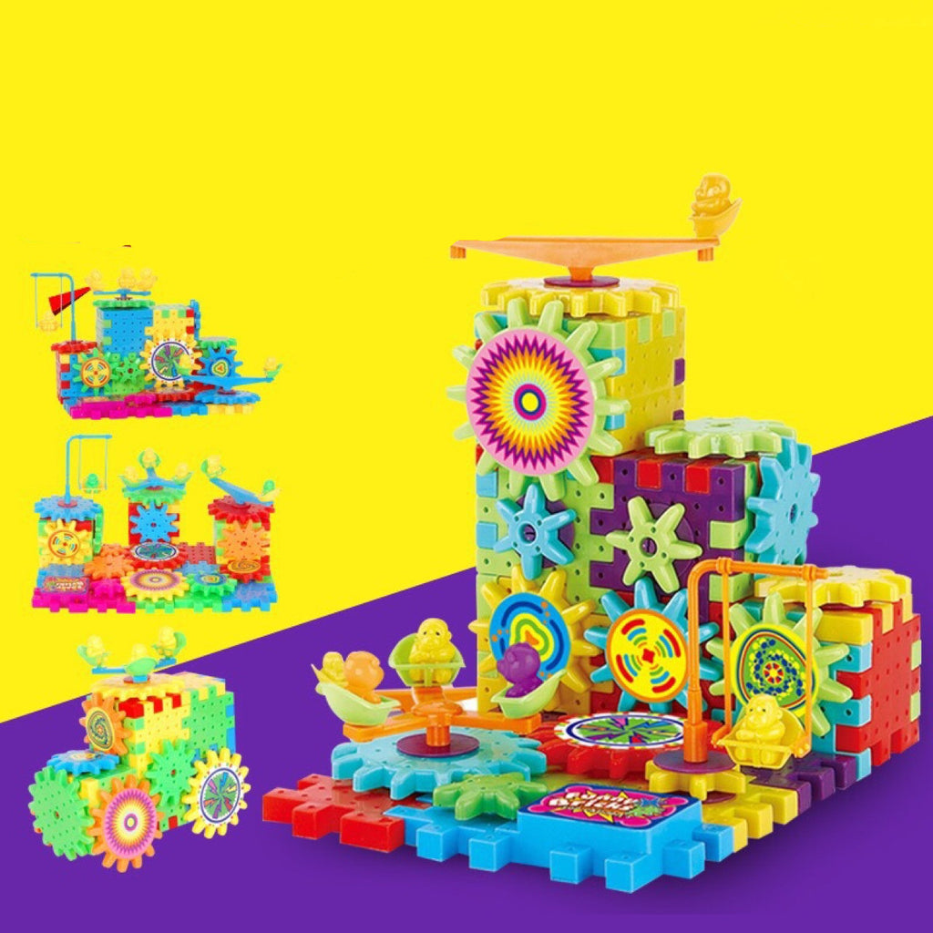 Electric Building Kit for Children | Gear 3D Learning Toy