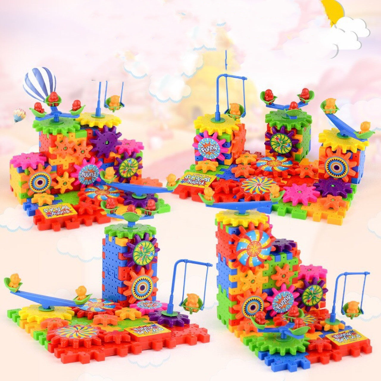 Electric Building Kit for Children | Gear 3D Learning Toy