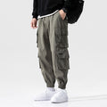 Men's Overalls with Embroidery | Multi-Pocket | Streetwear Style
