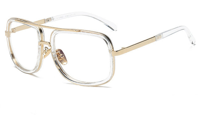 Flat Top Sonnenbrille | Eckig | Luxus Designer Unisex