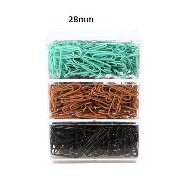 Colored Paper Clips | Paper Clip Set Office Organization