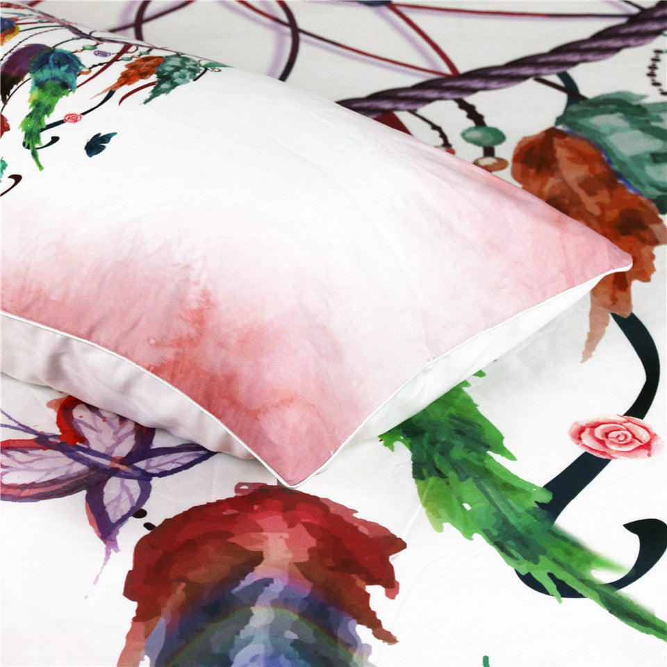 Duvet Cover Dreamcatcher Set | Boho Soft Breathable Durable