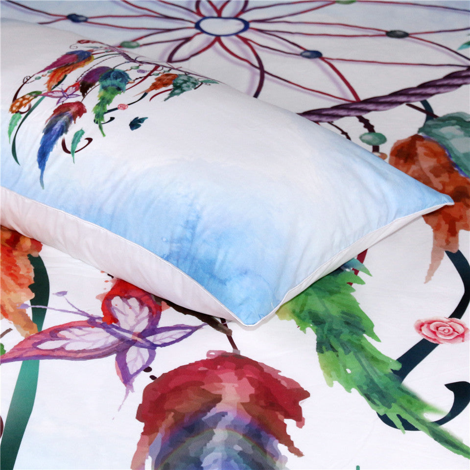 Duvet Cover Dreamcatcher Set | Boho Soft Breathable Durable