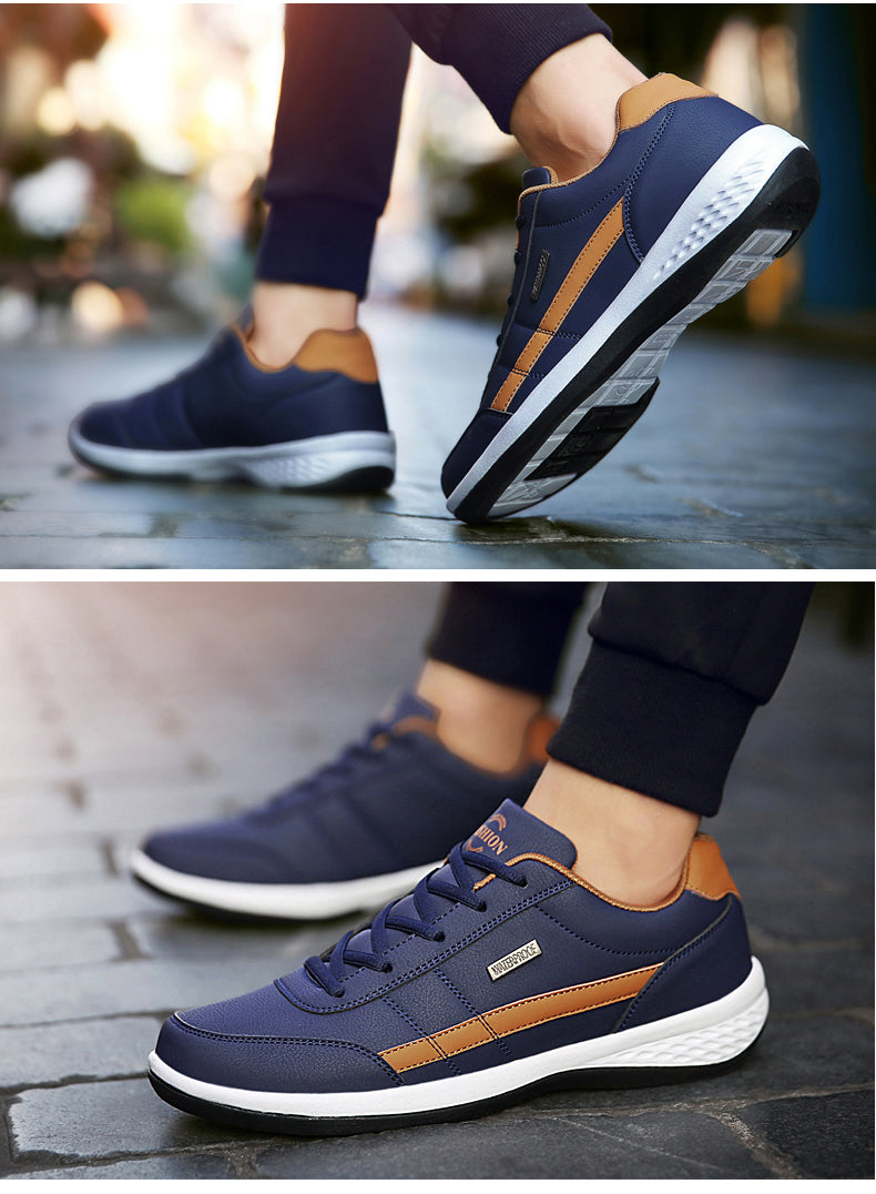 Herren Italienische Sneaker Atmungsaktiv Rutschfest Freizeit Schuhe
