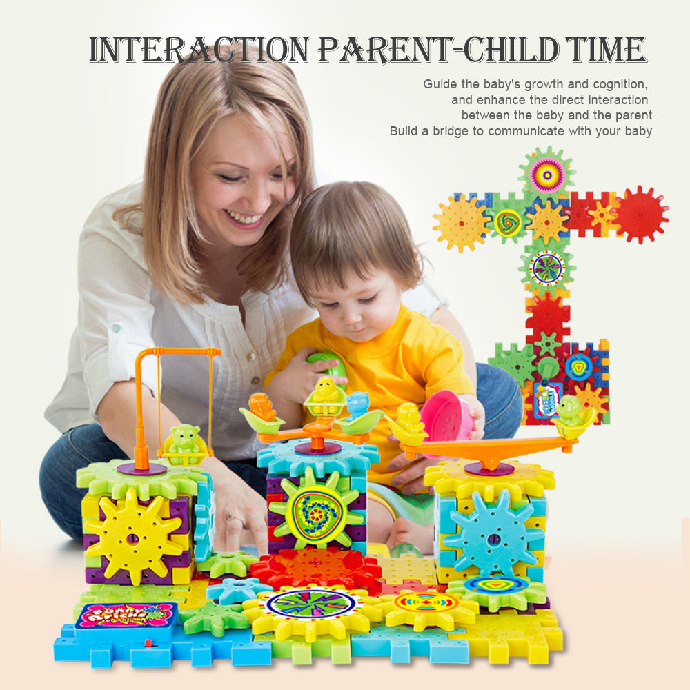 Electric Building Kit for Children | Gear 3D Learning Toy