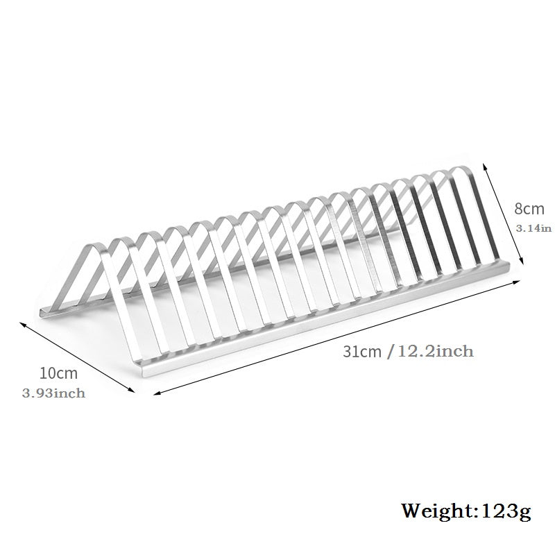 Edelstahl Rib Rack BBQ Grillhalter – Premium Grillständer