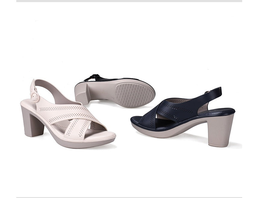 Plus Size High Heel Sandals for Women | Elegant Party Summer